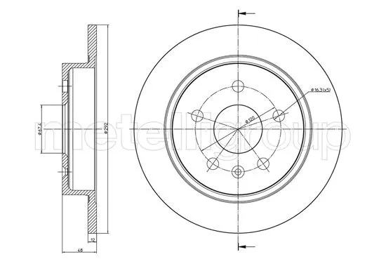 Brake Disc (800-1008C)
