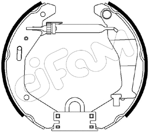 Brake Shoe Set (151-207)