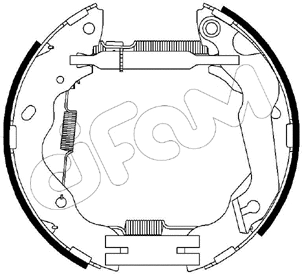 Brake Shoe Set (151-236)