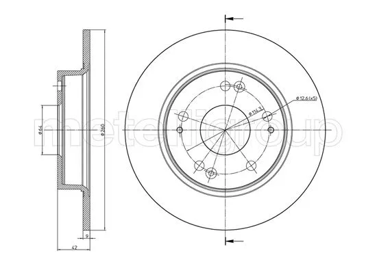Brake Disc (800-957C)