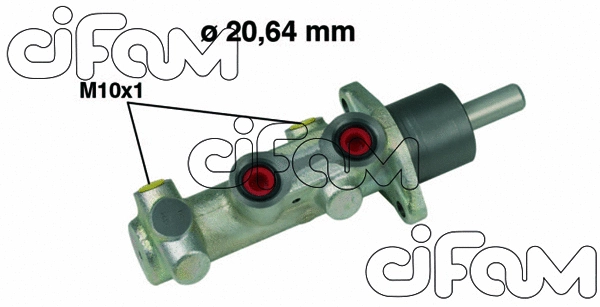 Brake Master Cylinder (202-523)