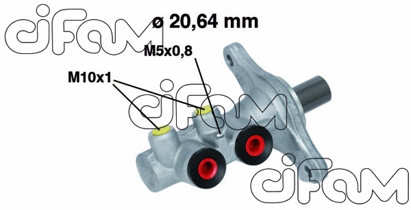 Brake Master Cylinder (202-682)