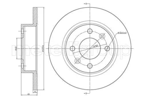 Brake Disc (800-066)