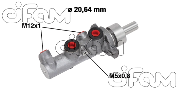 Brake Master Cylinder (202-667)