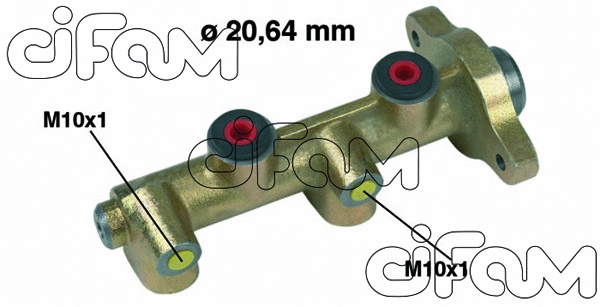 Brake Master Cylinder (202-117)