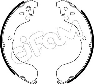 Brake Shoe Set (153-296)