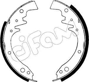 Brake Shoe Set (153-474)
