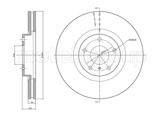 Brake Disc (800-1070C)