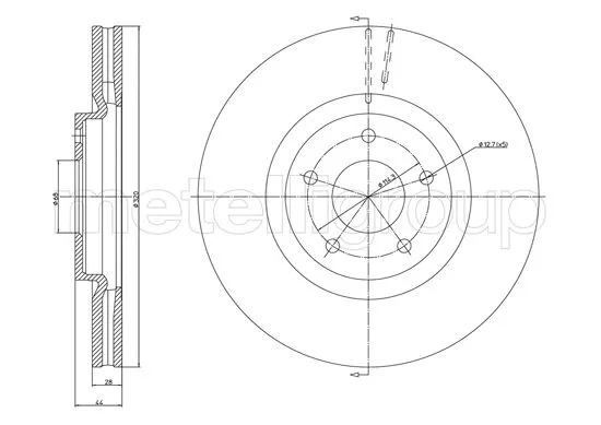 Brake Disc (800-1323C)