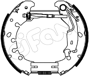 Brake Shoe Set (151-222)
