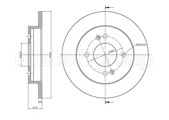 Brake Disc (800-929C)