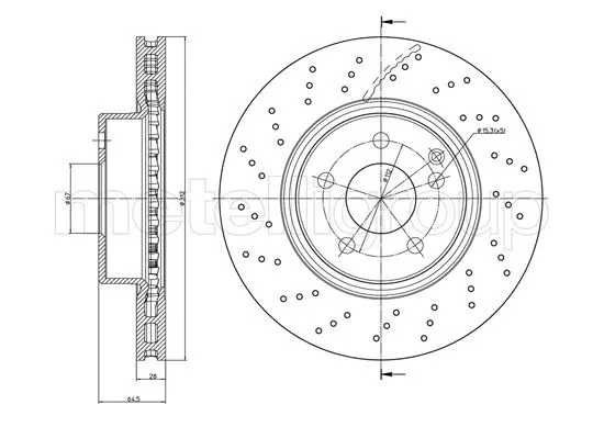 Brake Disc (800-1478FC)