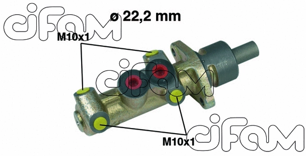 Brake Master Cylinder (202-243)