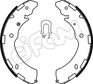 Brake Shoe Set (153-269)