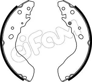 Brake Shoe Set (153-403)