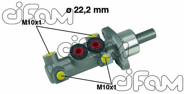 Brake Master Cylinder (202-390)