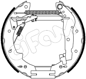 Brake Shoe Set (151-132)