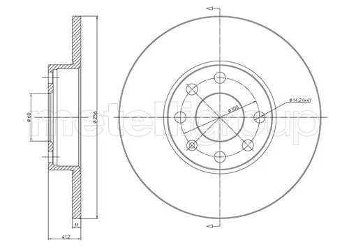 Brake Disc (800-627)