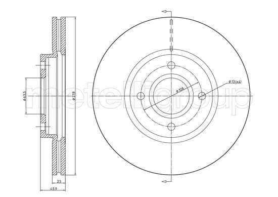 Brake Disc (800-1490C)