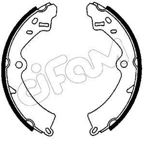 Brake Shoe Set (153-392)
