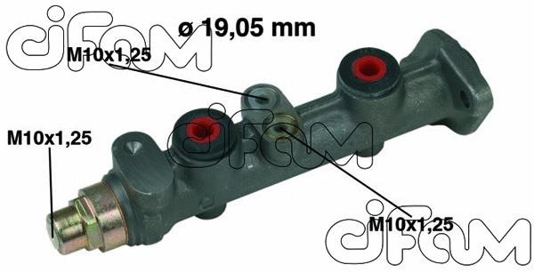 Brake Master Cylinder (202-158)