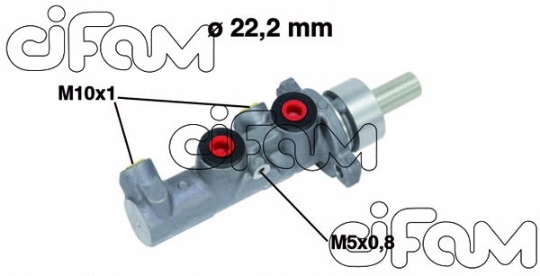 Brake Master Cylinder (202-670)