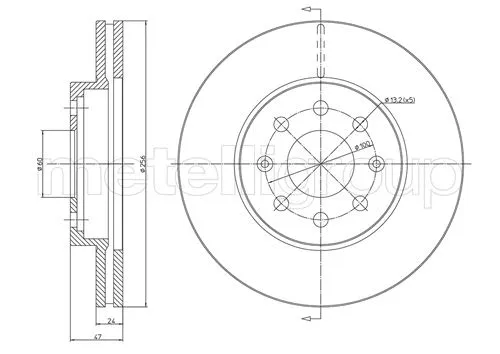 Brake Disc (800-718)