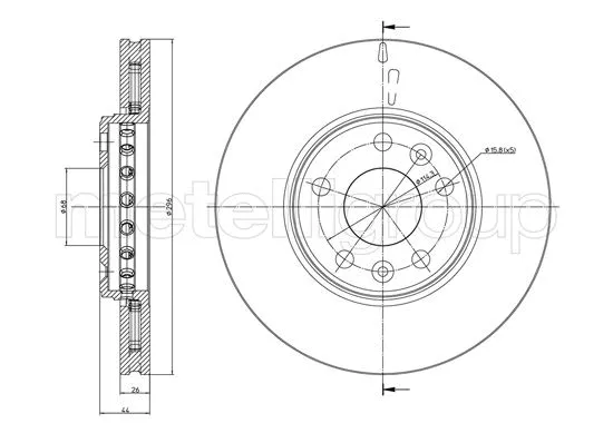 Brake Disc (800-942C)