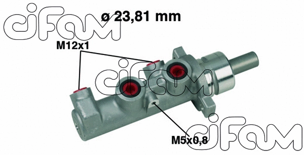 Brake Master Cylinder (202-317)