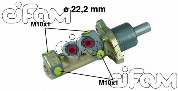 Brake Master Cylinder (202-326)