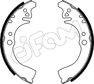 Brake Shoe Set (153-036)