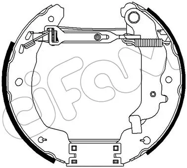 Brake Shoe Set (151-269)