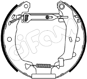 Brake Shoe Set (151-057)