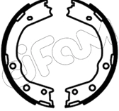 Brake Shoe Set, parking brake (153-699)