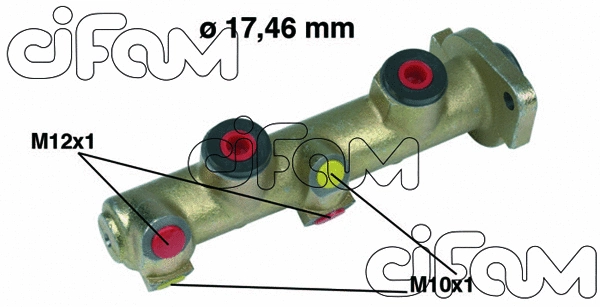 Brake Master Cylinder (202-141)