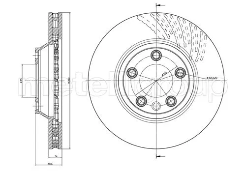 Brake Disc (800-876C)