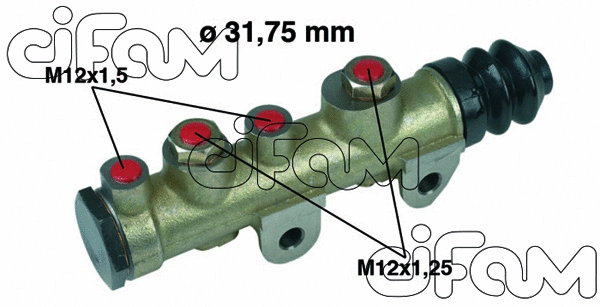 Brake Master Cylinder (202-102)
