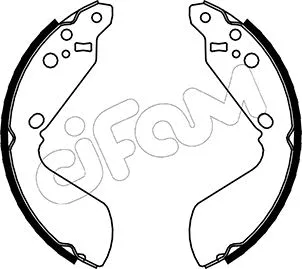 Brake Shoe Set (153-399)