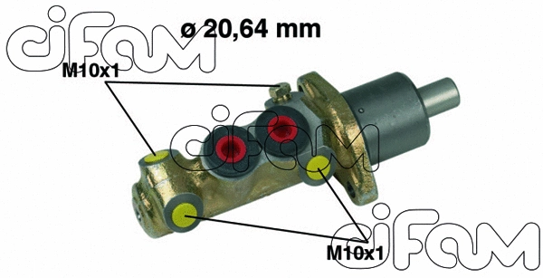 Brake Master Cylinder (202-087)