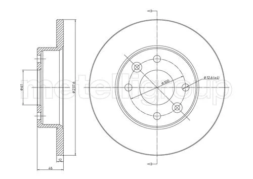 Brake Disc (800-114)