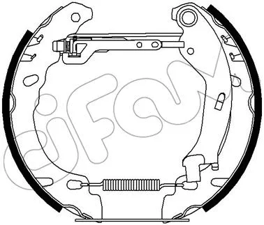 Brake Shoe Set (151-446)