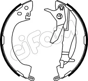Brake Shoe Set (153-251Y)