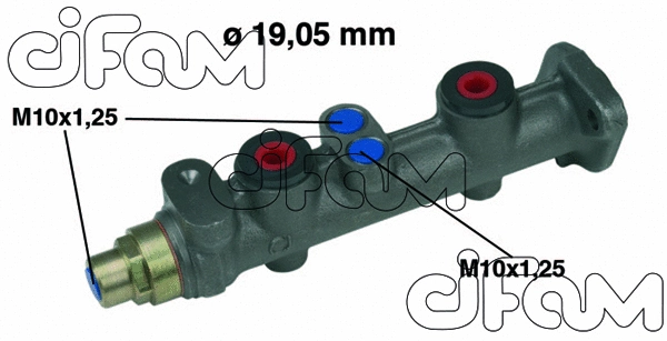 Brake Master Cylinder (202-014)