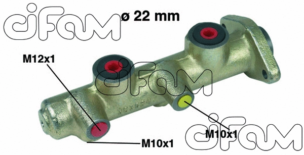 Brake Master Cylinder (202-167)