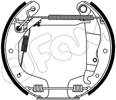 Brake Shoe Set (151-412)