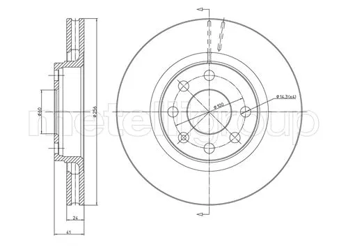 Brake Disc (800-166)
