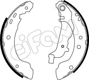 Brake Shoe Set (153-283Y)