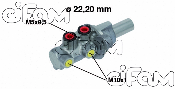 Brake Master Cylinder (202-684)