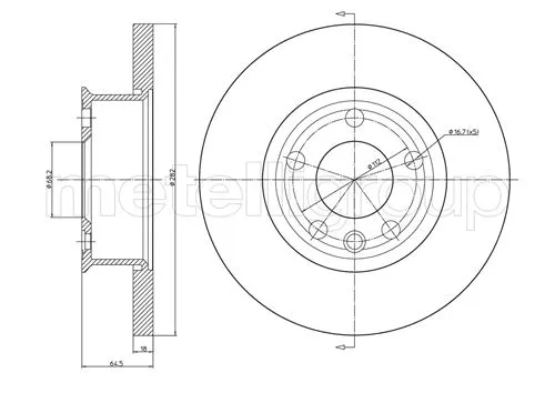 Brake Disc (800-427)