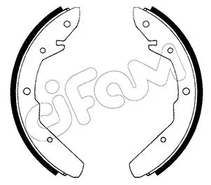 Brake Shoe Set (153-461)
